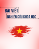 Dạy học chủ đề STEM theo tình huống có vấn đề môn Giáo dục quốc phòng và An ninh cho sinh viên đại học tại các Trung tâm Giáo dục Quốc phòng và An ninh
