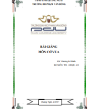 Bài giảng Cờ vua