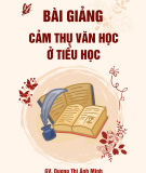 Bài giảng học phần: Cảm thụ văn học ở tiểu học