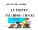 Bài giảng chuyên đề Tự do hóa tài chính ( GS Bình Minh)