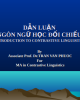 Bài giảng Ngôn ngữ học đối chiếu - Trần Văn Phước