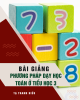 Bài giảng Phương pháp dạy học Toán ở tiểu học 3