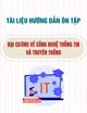 Hướng dẫn ôn tập Đại cương về công nghệ thông tin và truyền thông