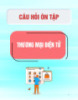 Câu hỏi ôn tập Thương mại điện tử