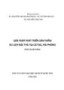 Sách chuyên khảo PHÁT TRIỂN SẢN PHẨM DU LỊCH ĐẶC THÙ CÁT BÀ, HẢI PHÒNG