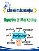 Tài liệu Câu hỏi trắc nghiệm Nguyên lý marketing